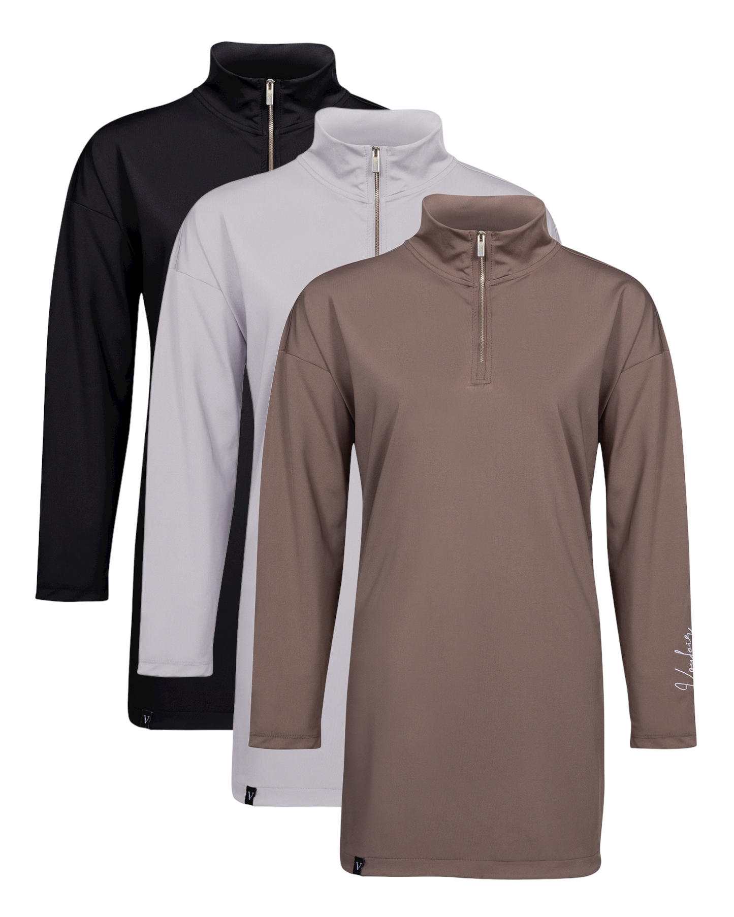 Sporttuniek - Kort - Taupe